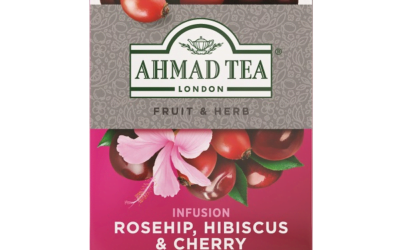 Ahmad Tea | Rosehip, Hibiscus & Cherry | 20 alu sáčků
