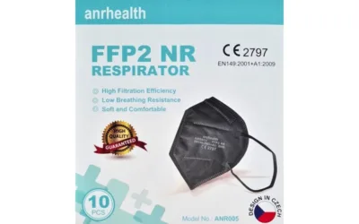 Respirátor FFP2 ANRHEALTH NR BLACK 10ks